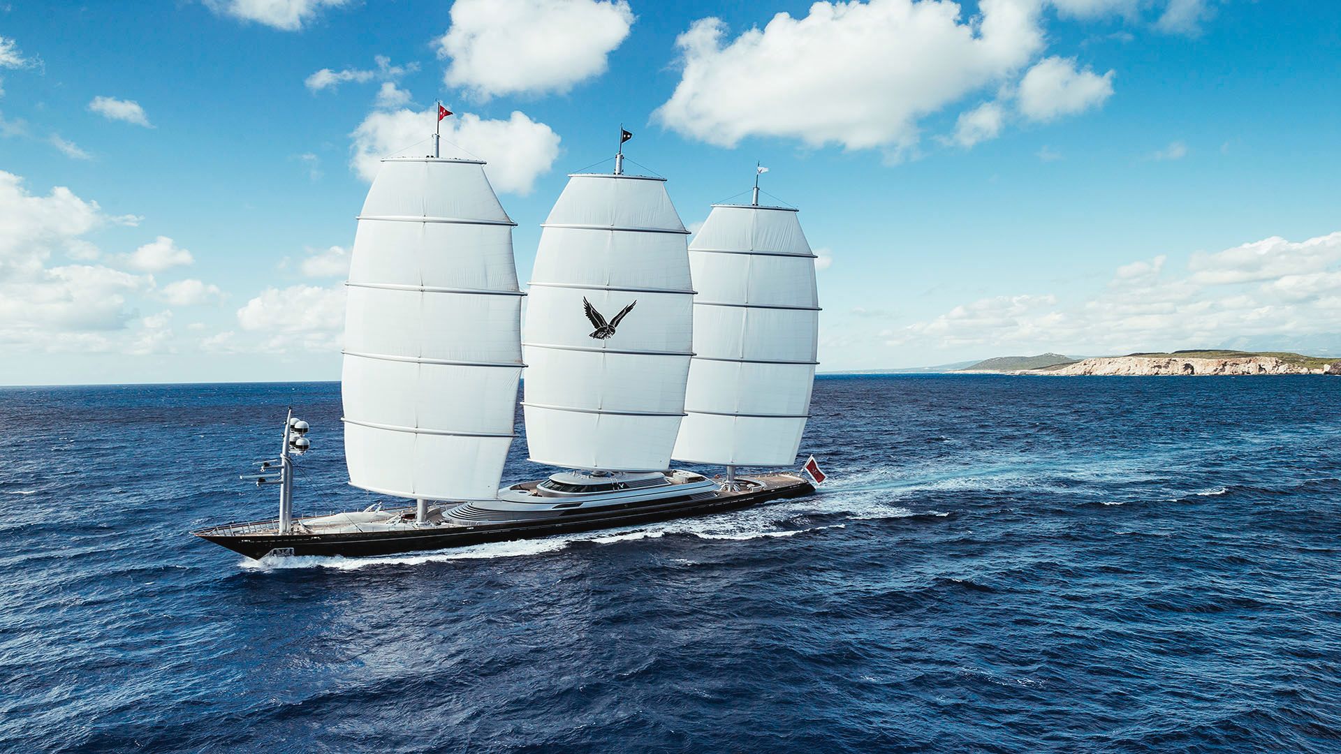 MALTESE FALCON yacht (Perini Navi, 88m, 2006)